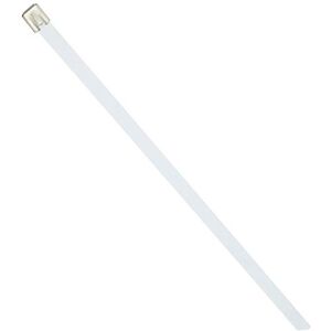 DeLOCK Stainless Steel Cable Ties L 300 x W 7.9 mm White Pack of 10