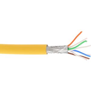 InLine bulk cable - 100 m - yellow