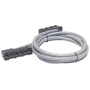 APC 8.8m 6x RJ-45 Jack to 6x RJ-45 Jack Cat5e UTP CMR Data Distribution Cable - Grey