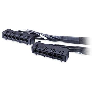 APC Data Distribution Cable, CAT6 UTP CMR 6XRJ-45 Black, 40FT (12.2M)