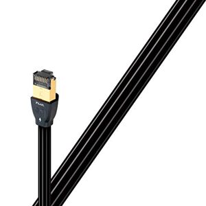 AudioQuest 0.75 m RJ/E Pearl Cat 7 Black Networking Cable – Networking Cables (0.75 m, Cat 7, RJ45, RJ45, Black)