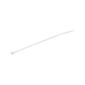StarTech.com 100 Pack 6 White Cable Ties (CBMZT6N)
