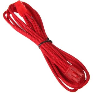 BitFenix Alchemy 6Pin PCIe Extension 45cm - sleeved red/red