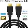 ISOUL (2m) 4K HDMI Cable, High-Speed Ultra HD 2.0 Cable, Supports 3D Formats with Audi