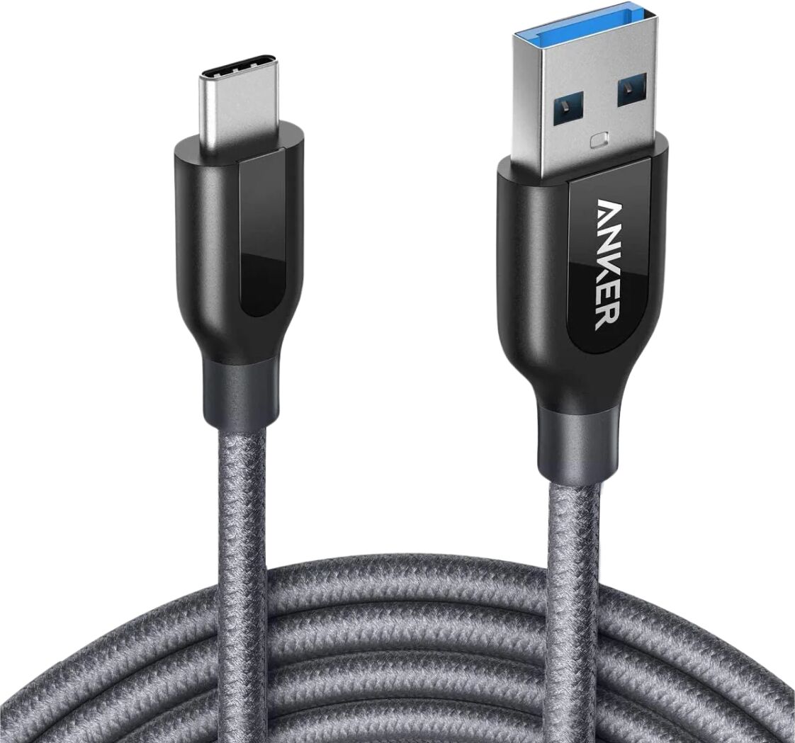 Anker PowerLine+ USB-A to USB-C Cable Gray