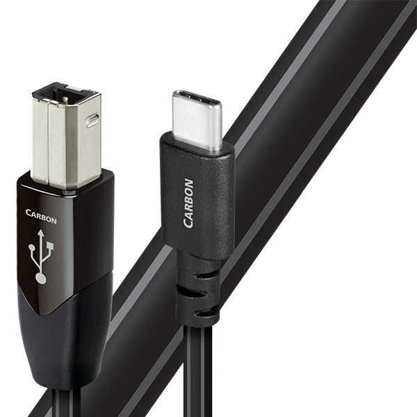 AudioQuest Carbon USB Type B to C Plug Cable - 1.5m