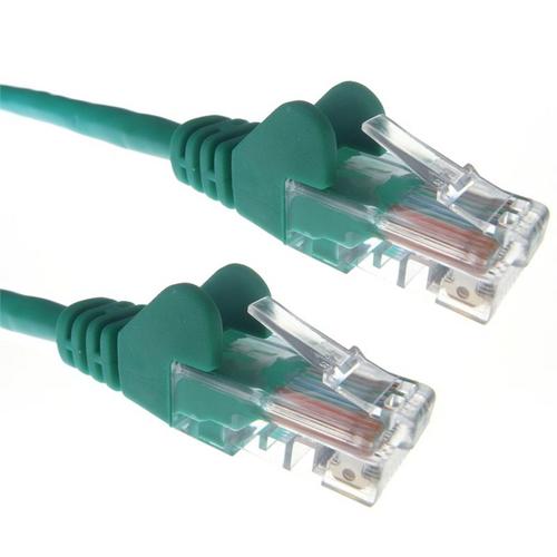 Zexum Green RJ45 Cat6 High Quality 24AWG Stranded Snagless UTP Ethernet Network LAN Patch Cable - 10 Meter