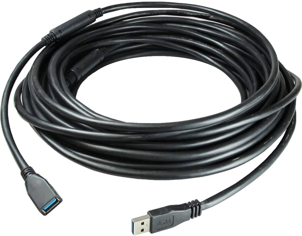 Comprehensive Pro AV/IT Active USB 3.0 Type-A Male to Female Cable, 50'