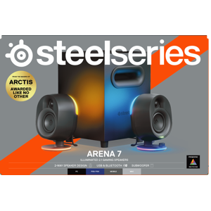 SteelSeries Lautsprecher »Arena 7 - EU« schwarz Größe