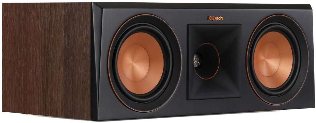 Klipsch rp-500c walnut vinyl