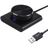 Amsixo Mini USB Controle Knop Richter Met 7ft Usb-kabel PC Speakers Schakelaar Controle Module PC Speaker Controle Knop