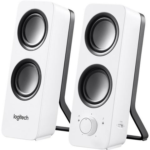 Logitech »Z200 Stereo Speakers« luidspreker  - 34.49 - wit