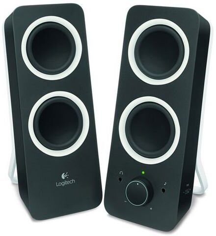 Logitech Speaker Z200 Midnight Black  - 34.99