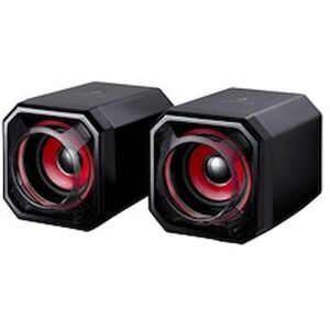 SUREFIRE Gator Eye Gaming Speakers, Red