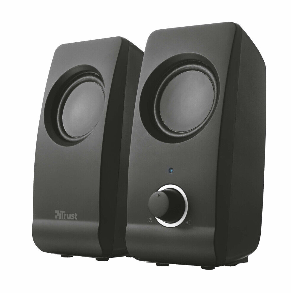 Trust 17595 Remo 2.0 PC Speakers for Computer and Laptop, 16 W, USB Powered, Bla