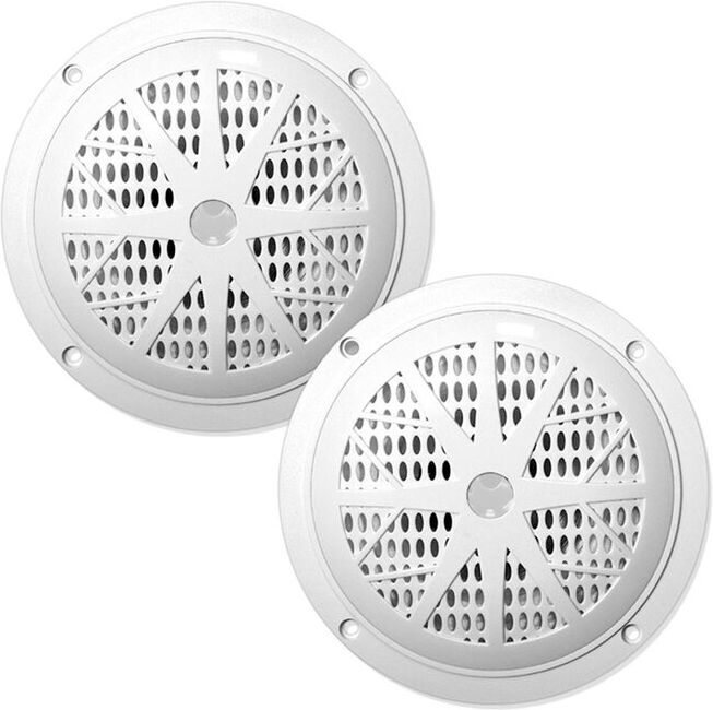 Pyle 4In Dual Cone Waterproof Stereo Speaker System White NoSize