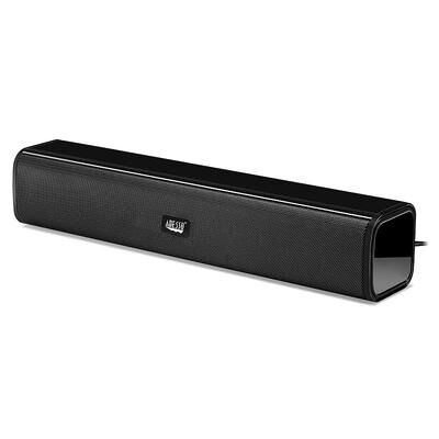 Adesso Xtream S5 USB-Powered Desktop Computer Sound Bar, Black