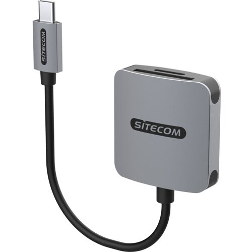 SiteCom USB-C Kaartlezer UHS-II (312 MB/sec) kaartlezer