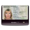 REINER SCT cyberJack RFID-chipkaartlezer basis   voor de nieuwe identiteitskaart (nPA) zwart