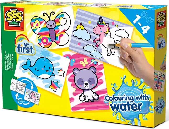 Creative Myfirst – MALEN MIT WASSER – BUNTE TIERE in bunt