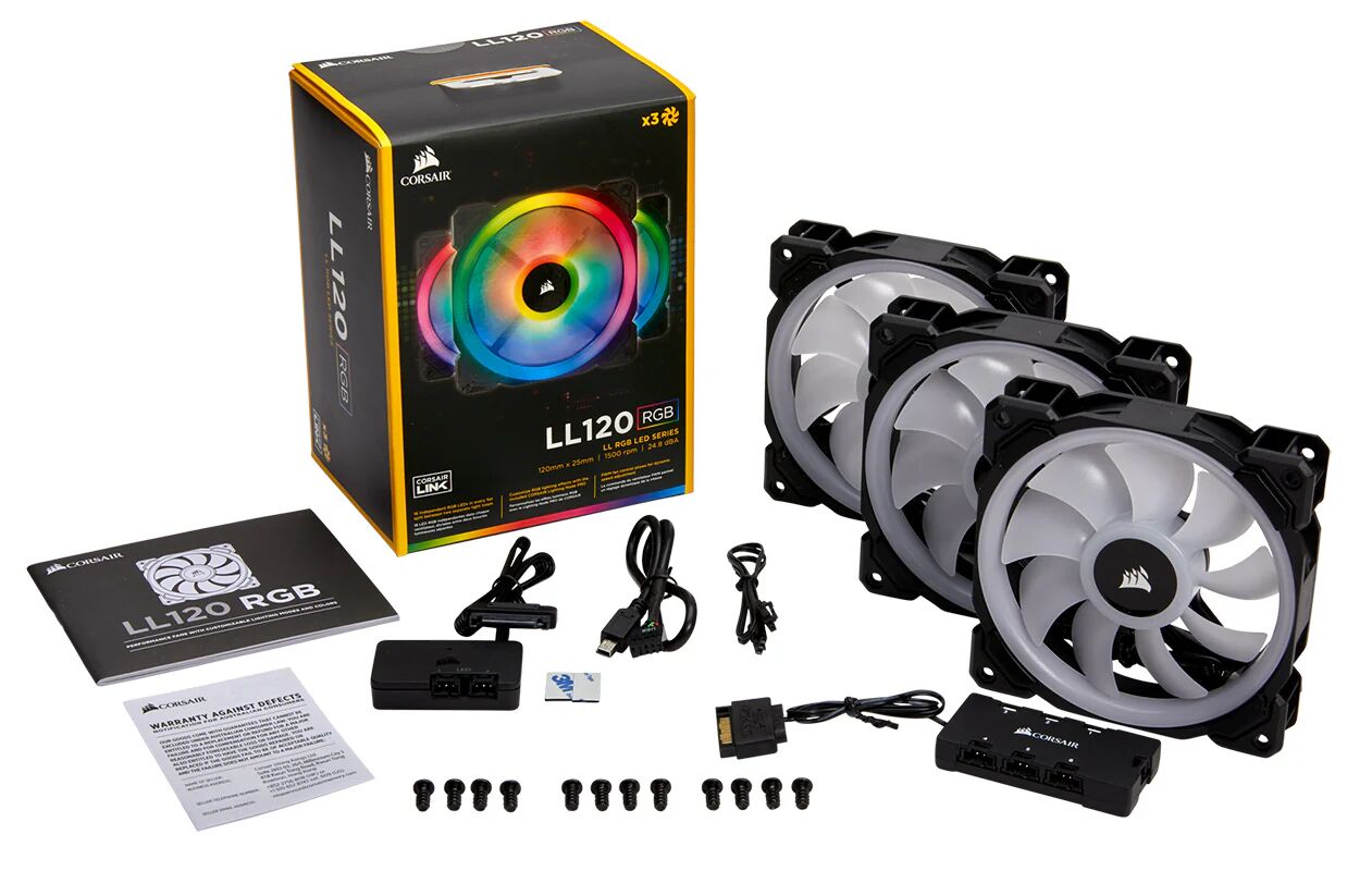Corsair Light Loop Series LL120 RGB 120mm Dual Light Loop RGB LED