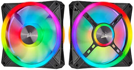 Corsair Ql140 Rgb Icue 140Mm 26Dba Rgb Led Pwm Fan