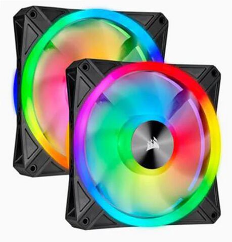 Corsair Ql Series Ql140 Rgb 140Mm Rgb Led Fan Dual Pack