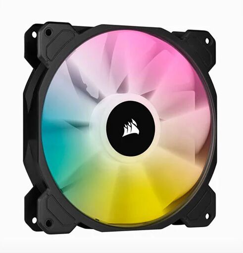 Corsair Sp140 Rgb Elite 140 Mm Rgb Led Fan With Airguide Single Pack