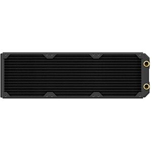 Corsair Hydro X Series XR5 420 mm NEO Radiator für Wasserkühlung – Kupferkanäle – Optimiert für Geräuscharmen Betrieb – 3 × 140-mm-Lüfterhalterung – G1/4