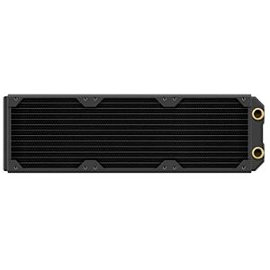 Corsair Hydro X Series XR5 360 mm NEO Radiator für Wasserkühlung – Kupferkanäle – Optimiert für Geräuscharmen Betrieb – 3 × 120-mm-Lüfterhalterung – G1/4