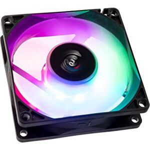 Aerocool Frost RGB-Gehäuselüfter, 8 cm, Schwarz – ACF1-FS10117.11