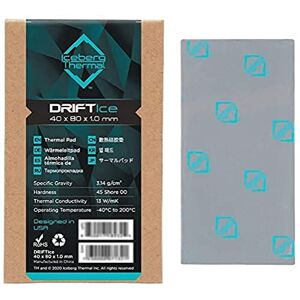 DRIFTIce Iceberg Thermal  Thermo-Pad, 80 mm x 40 mm x 1,0 mm