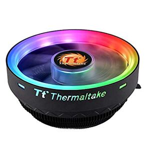 Thermaltake UX 100 Air Cooler ARGB   leiser 120-mm-PWM-Lüfter   für Intel und AMD Sockel   5V adressierbar   65W   schwarz