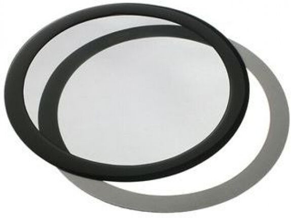 DEMCiflex Round Dust Filter 80mm - black