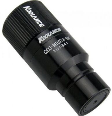Koolance QD3 No-Spill Schnellverschluss male auf 13/10mm - schwarz