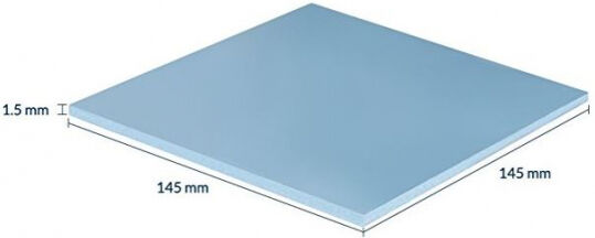 Arctic Thermal Pad - 6.0 W/mK / 145 x 145 x 1.5 mm - blau