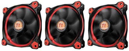 Thermaltake Riing 12 LED Red - Gehäuselüfter 3er Pack