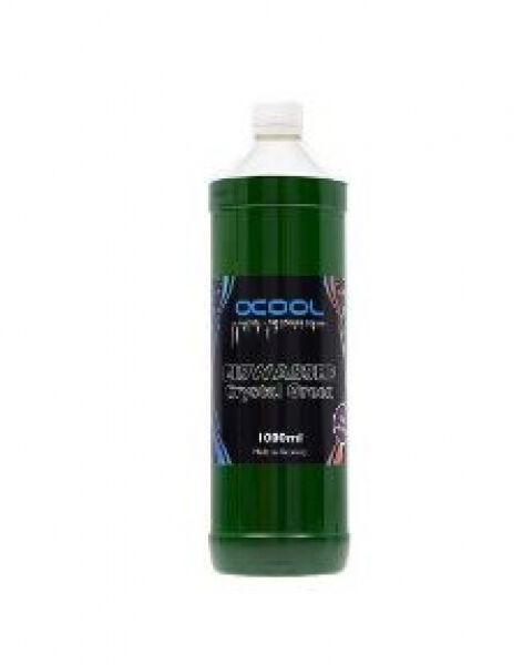 Alphacool Eiswasser Crystal Green UV-Aktiv Fertiggemisch - 1000ml