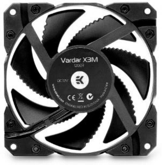 EK Water Blocks EK-Vardar X3M 120ER - 120mm Gehäuselüfter schwarz