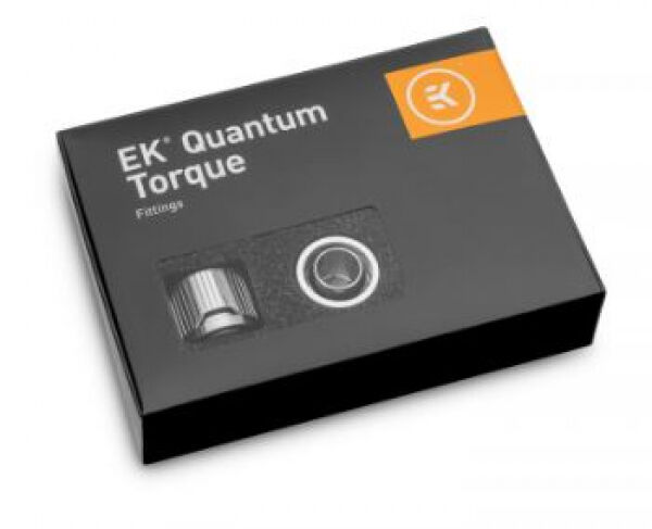 EK Water Blocks EK-Quantum Torque 6-Pack STC 10/16 - Black Nickel - 6er Pack
