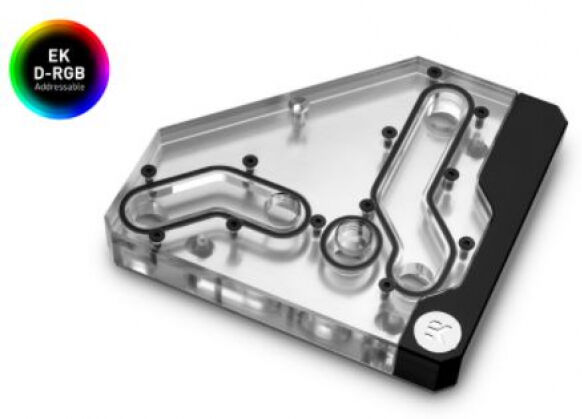 EK Water Blocks EK-Quantum Momentum VRM Bridge ROG Maximus XII Formula D-RGB - Plexi