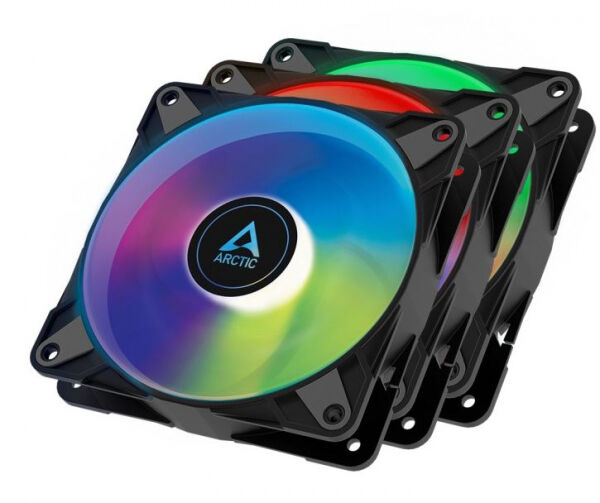 Arctic Cooling P12 PWM PST A-RGB Value Pack - 120mm Lüfter - 3er Pack