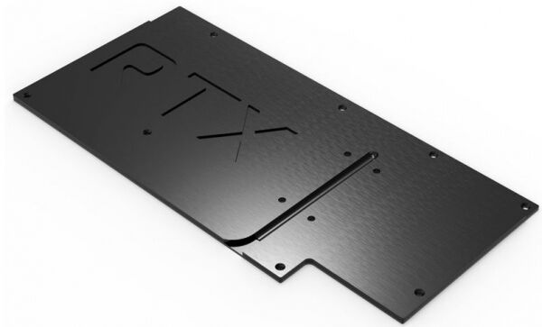 Aqua-Computer kryographics NEXT RTX 3080/3090 Strix GPU Backplate - aktiv XCS