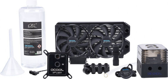 Alphacool Eissturm Gaming Copper 30 2x120mm - Komplettset