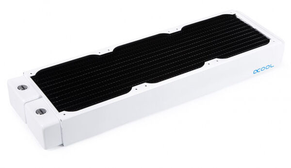 Alphacool NexXxoS XT45 Full Copper 360mm Radiator V.2 - White Special Edition