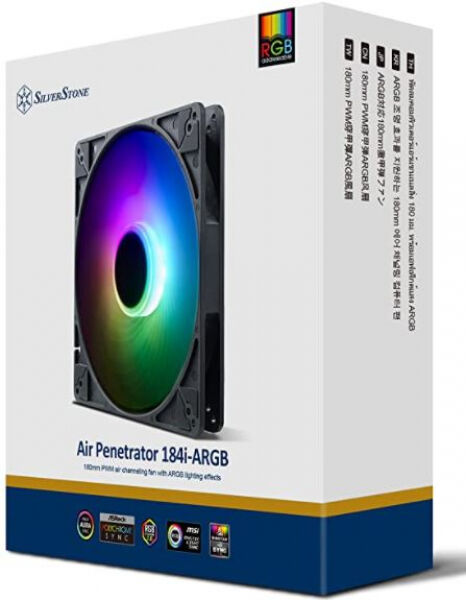 Silverstone Air Pentrator 184i ARGB - 180x180x32 Gehäuselüfter