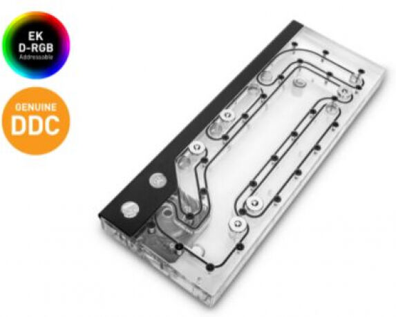 EK Water Blocks EK Water Blocks EK-Classic DP Side PC-O11D G1 D-RGB + DDC 4.2 PWM