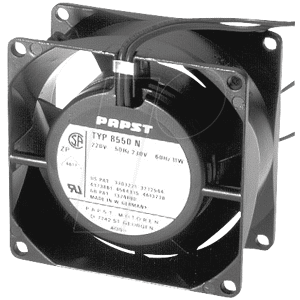 EBM-PAPST PAPST 8550 N - Axiallüfter, 80x80x38mm, 230VAC, U/min: 2700