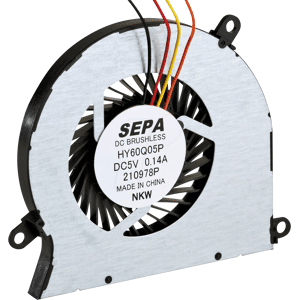 SEPA HY60Q05 - Radial-Lüfter, 61x56x5mm, 5V, 27dB, 4400U/min, Gleitlager