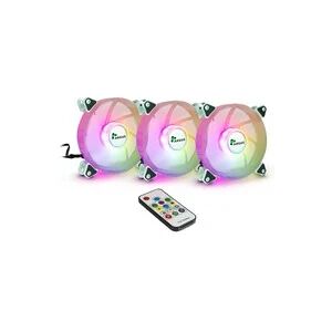 Inter-Tech Argus RGB-Fan Set RS-06 120x120x25, Gehäuselüfter